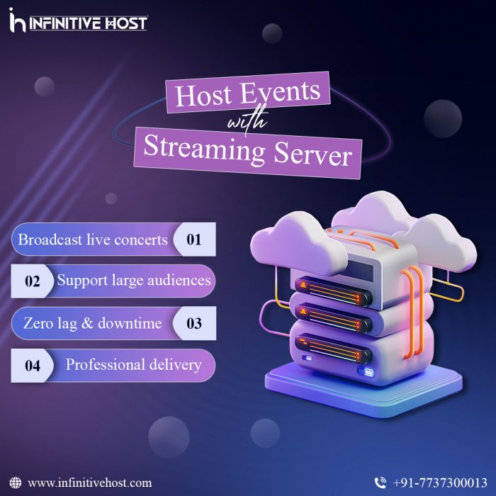 Host Events with Streaming Server