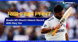 Rishabh Pant Breaks MS Dhoni’s Historic Record with Fiery Ton