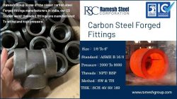 Carbon Steel Forged Fittings manufacturers