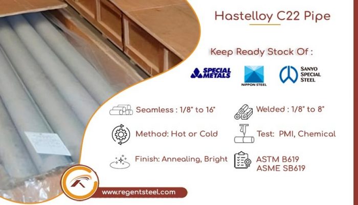 Hastelloy C22 Pipe