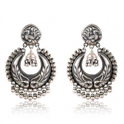 Buy Silver Earrings Online in india