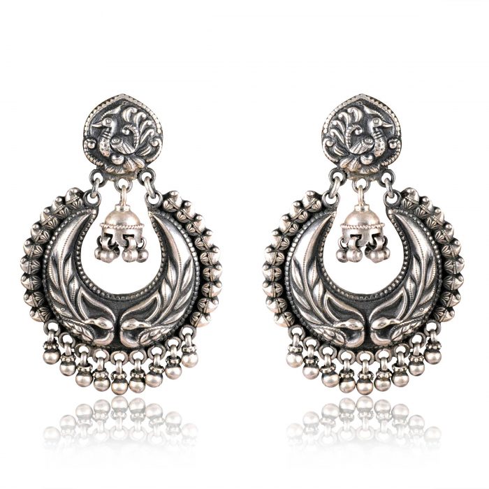 Buy Silver Earrings Online in india