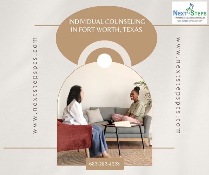 Individual Counseling in Fort Worth, Texas
