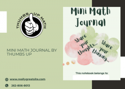 Mini Math Journal | THUMBS UP MATH