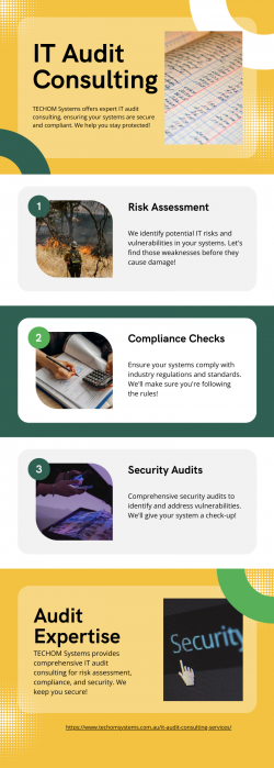 Boost Compliance & Security with Expert IT Audit Consulting Services from TECHOM SYSTEMS