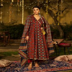 Shop Premium Handblock Cotton Gotapatti Suit Set