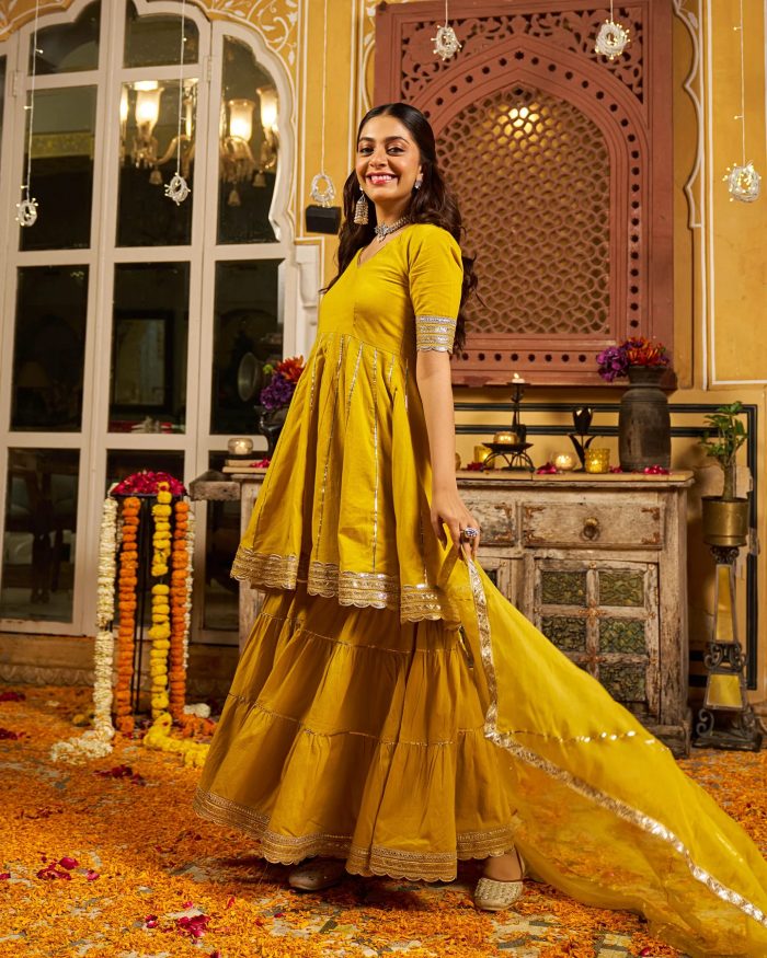 Buy Cotton Gotapatti Sharara Set for Women