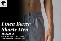 Experience Ultimate Comfort with Linen Boxer Shorts for Men