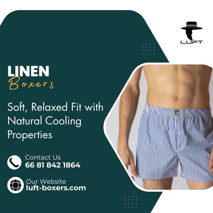Elevate Everyday Comfort with Linen Boxers from Luft-Boxers