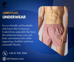 Linen Flax Underwear – Natural Comfort Redefined by Luft-Boxers