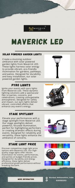 Vibrant Moving LED Lights for Dynamic Events