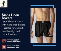 Stay Cool and Stylish with Mens Linen Boxers