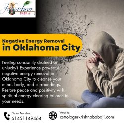 Negative Energy Removal in Oklahoma City – Cleanse Aura and Remove Hidden Blocks