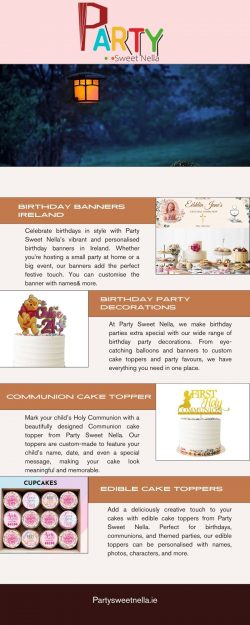 Custom Banners for Every Occasion – Party Sweet Nella