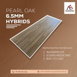 Pearl Oak 6.5mm Hybrids Flooring in Perth