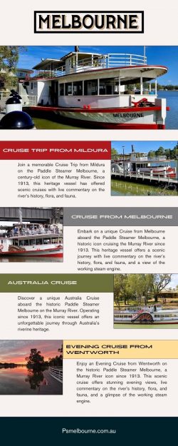 Cruise Booking – Easy Reservations for Paddle Steamer Melbourne