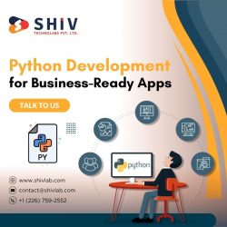 Custom Python Development Services | Shiv Technolabs