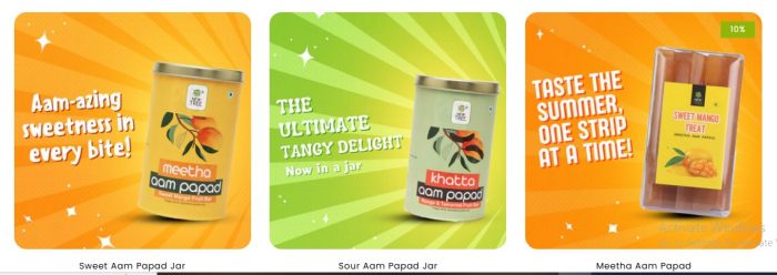 Order Premium Quality Aam Papad Online in India