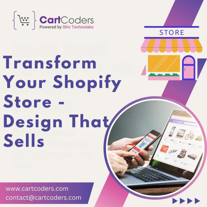 Transform Your Shopify Store — Design That Sells