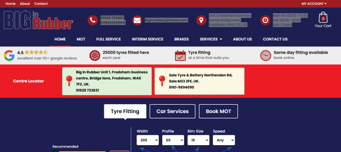 Big In Rubber: Reliable Tyre Services in Frodsham