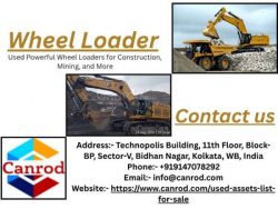 Used Powerful Wheel Loaders for Construction, Mining, and More