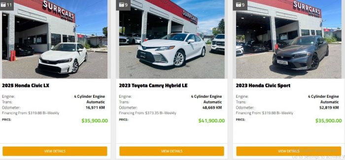 Best used cars for sale in Prince George
