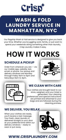 Wash & Fold Laundry Service in Manhattan, NYC
