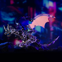 Mostarle A Fierce 3D Metal Dragon Puzzle Offering for Fantasy Builders