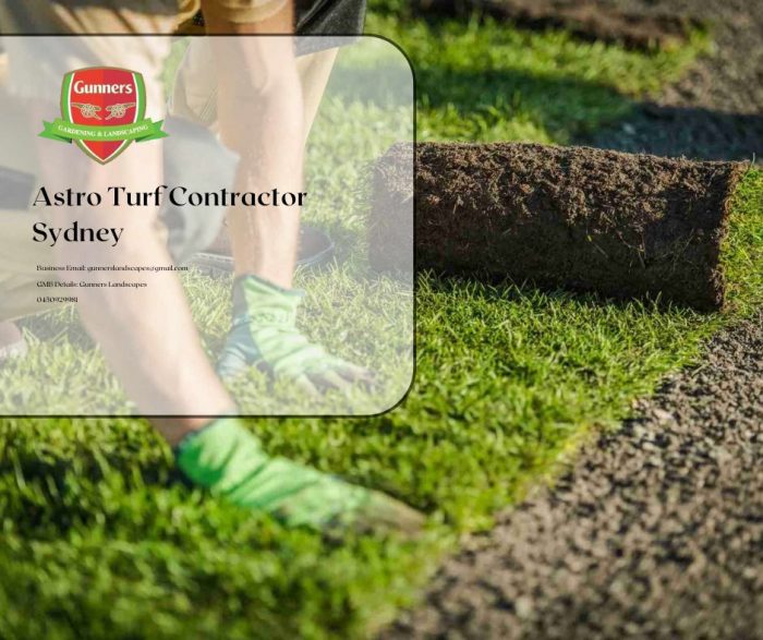 Astro Turf Contractor Sydney – Gunners Landscapes