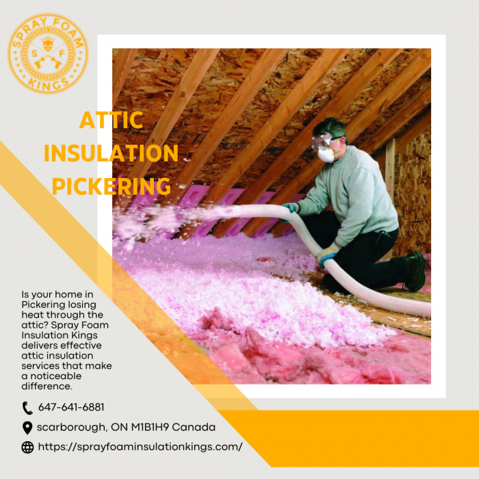 attic insulation Pickering