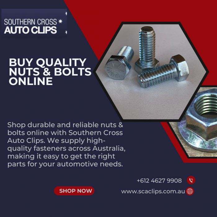 Buy Quality Nuts & Bolts Online – Southern Cross Auto Clips