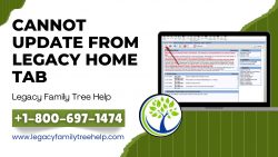 Cannot update from Legacy Home tab