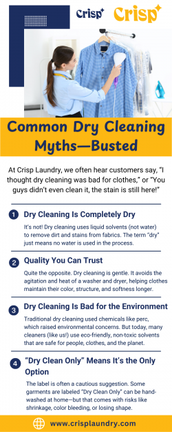 Common Dry Cleaning Myths—Busted