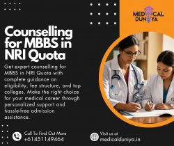Specialist Counselling for MBBS in NRI Quota – Easily Secure Your Seat