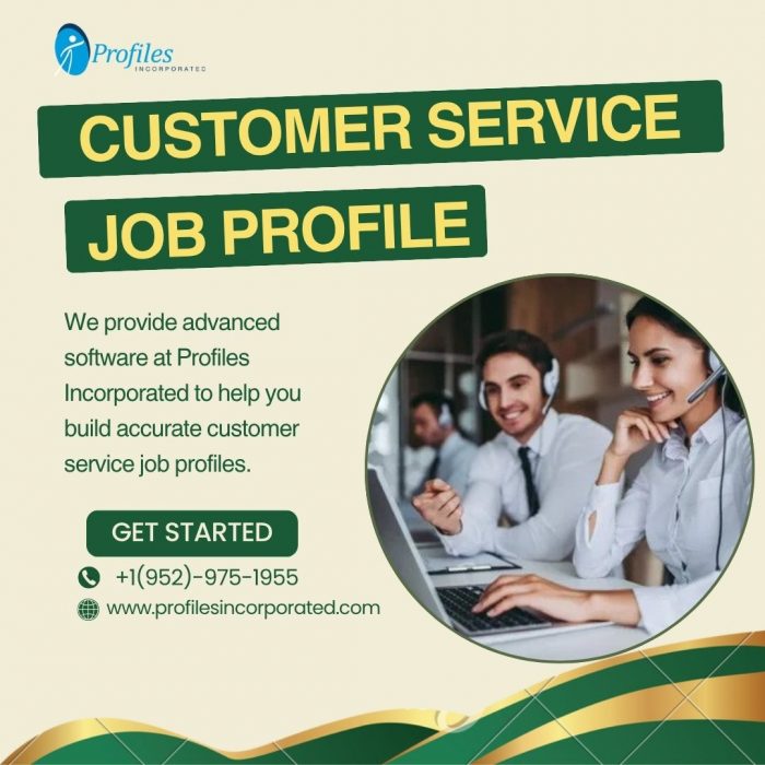 Customer Service Job Profile