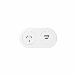 Echo In Desk GPO with USB Fast Charging Module