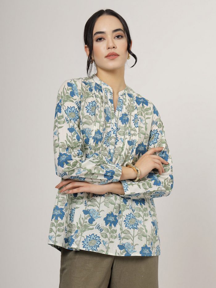 Buy Comfortable Cotton Tops Online for Women in Trendy Styles and Designs