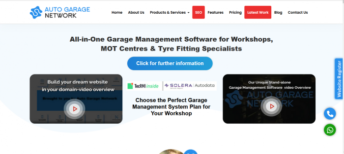 Garage Management Software by Auto Garage Network