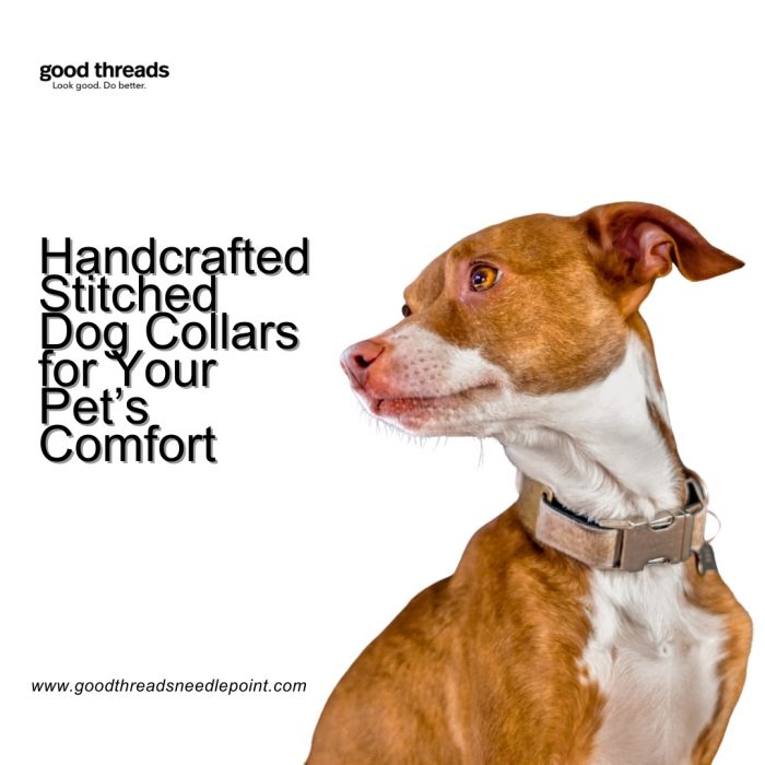 Stylish and Durable Stitched Dog Collars for Every Breed