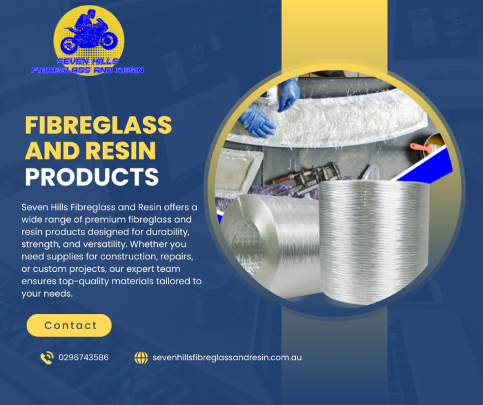 High-Quality Fibreglass and Resin Products – Seven Hills Fibreglass and Resin