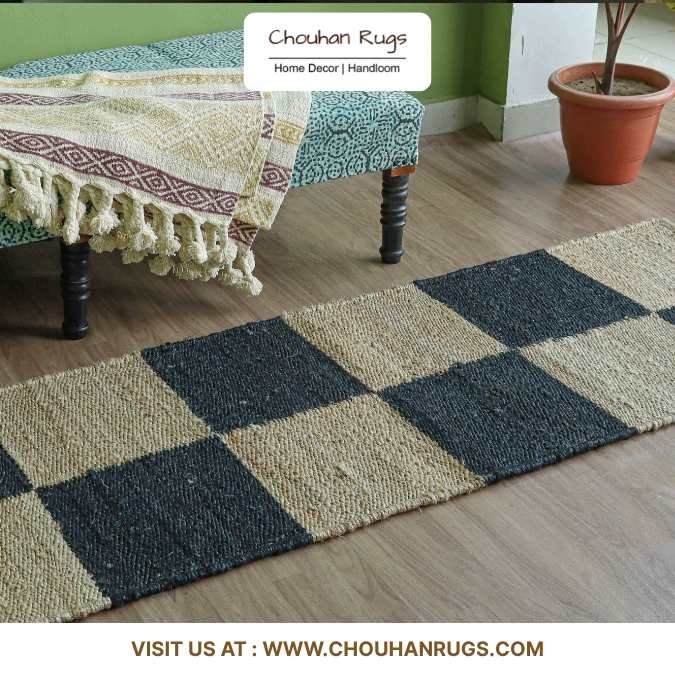 Decorate your home with a beautiful, long-lasting handmade hemp carpet