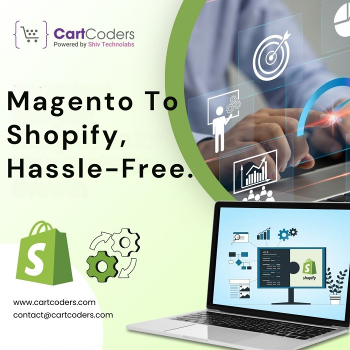 Magento to Shopify, hassle-free.