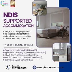 NDIS Supported Accommodation