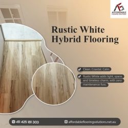 Rustic White Hybrid Flooring in Perth