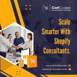 Scale Smarter with Shopify Consultants.