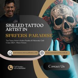 Highly Skilled Tattoo Artist in Surfers Paradise with Award-Winning Expertise