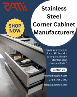 Premium Stainless Steel Corner Cabinets for Modern Kitchens