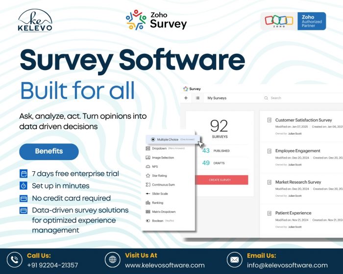 Survey Software Built For All