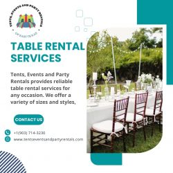 Table Rental Services