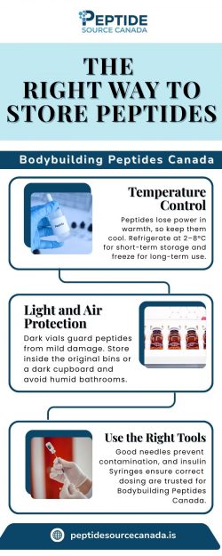 Smart Storage Tips for Peptides | Keep Them Safe & Effective